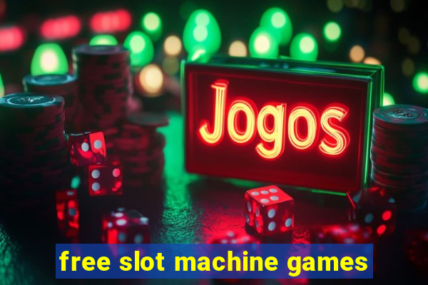 free slot machine games