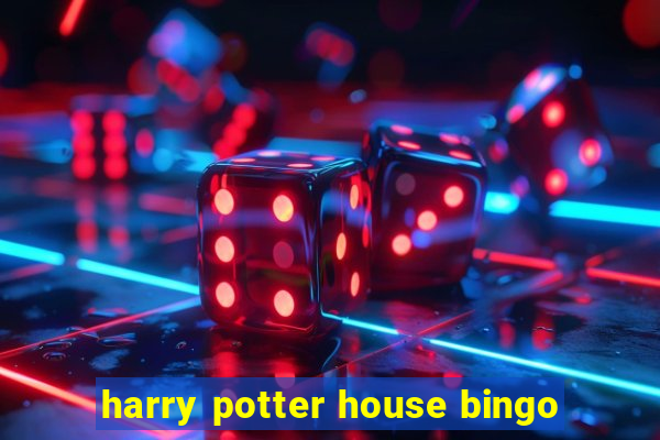 harry potter house bingo