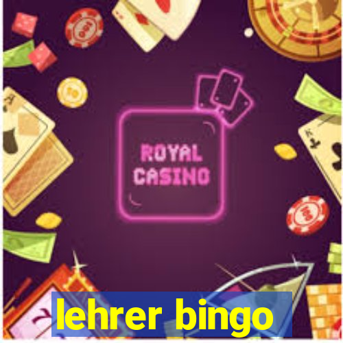 lehrer bingo