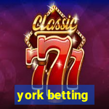 york betting