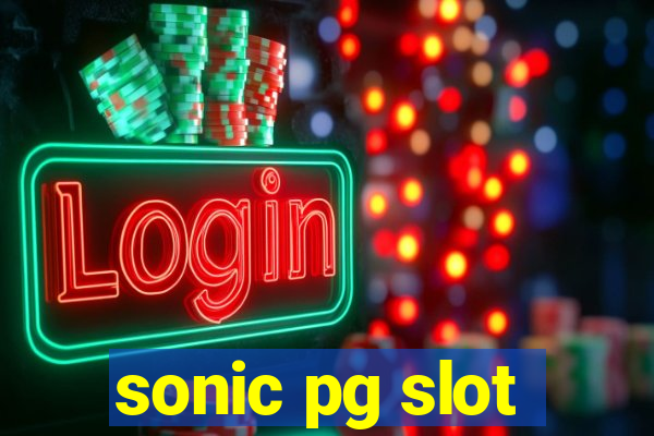 sonic pg slot