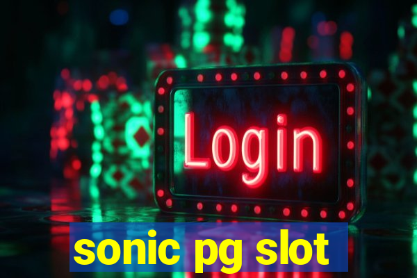 sonic pg slot