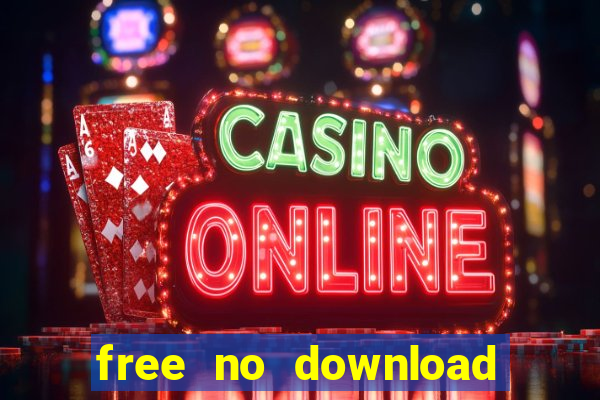 free no download bingo games