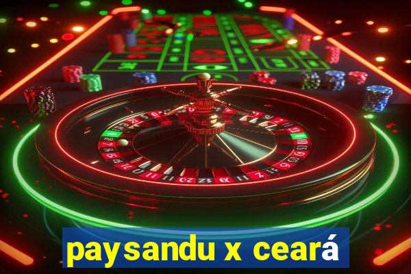 paysandu x ceará