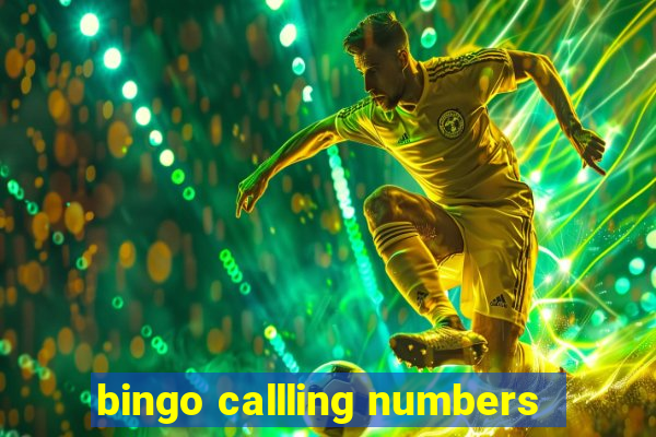 bingo callling numbers