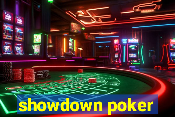 showdown poker