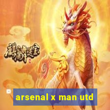 arsenal x man utd