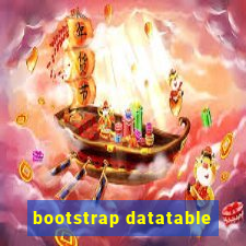 bootstrap datatable