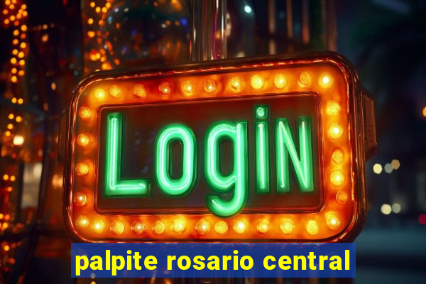 palpite rosario central