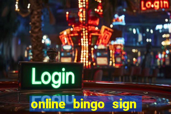 online bingo sign up bonus