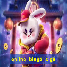 online bingo sign up bonus