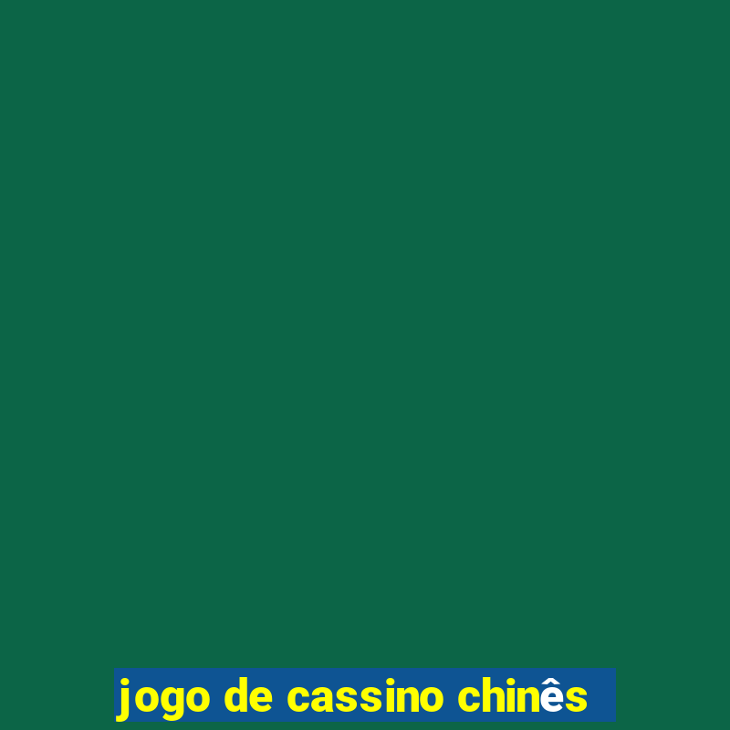 jogo de cassino chinês