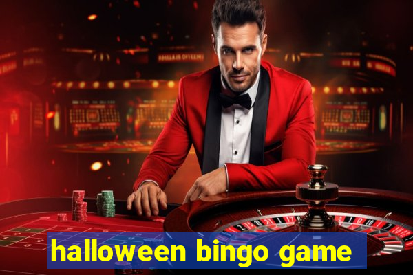 halloween bingo game