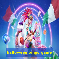 halloween bingo game