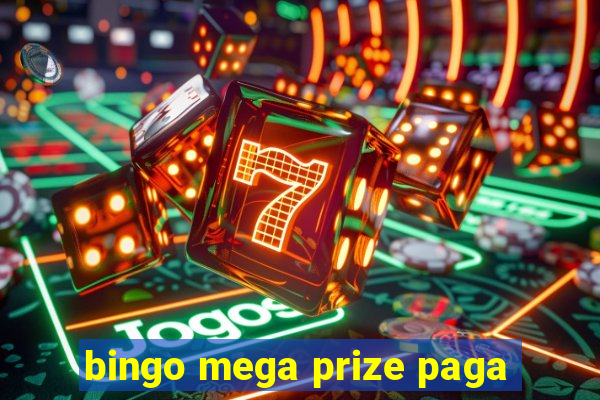 bingo mega prize paga