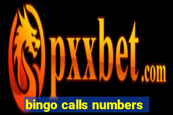 bingo calls numbers