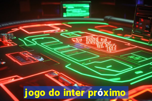 jogo do inter próximo