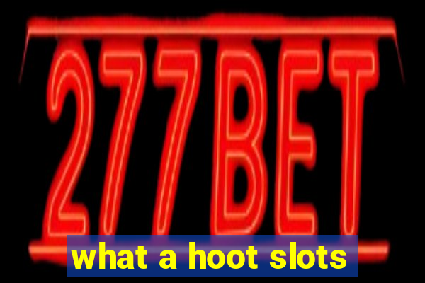 what a hoot slots