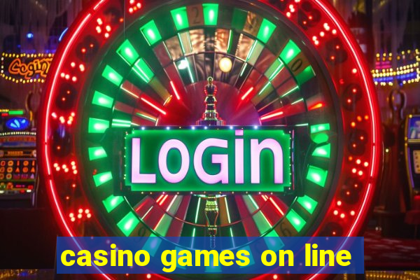 casino games on line