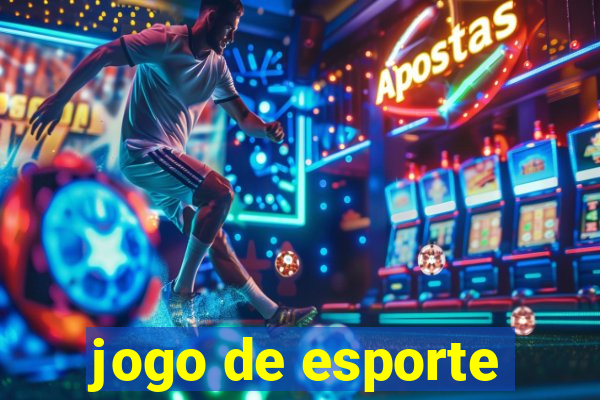 jogo de esporte