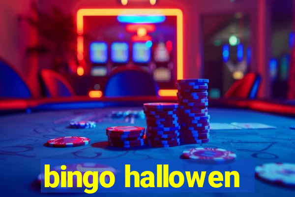 bingo hallowen