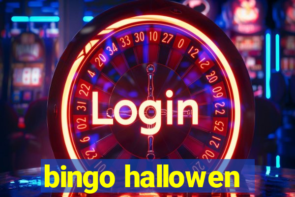 bingo hallowen