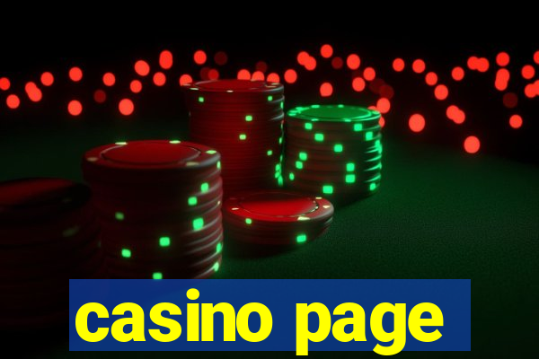 casino page