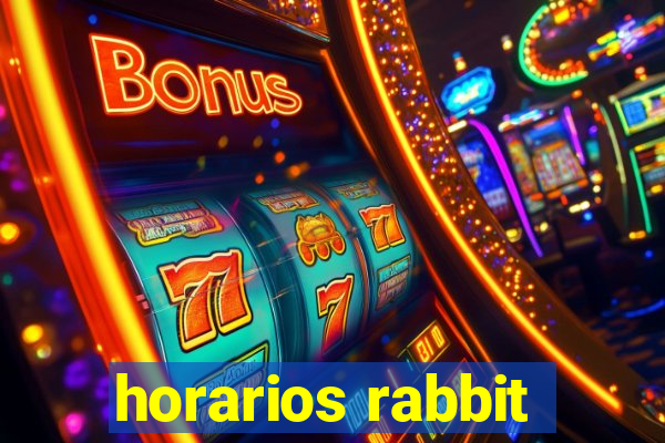 horarios rabbit