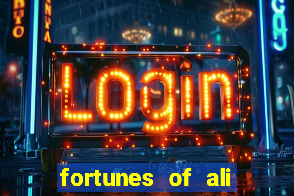 fortunes of ali baba slot