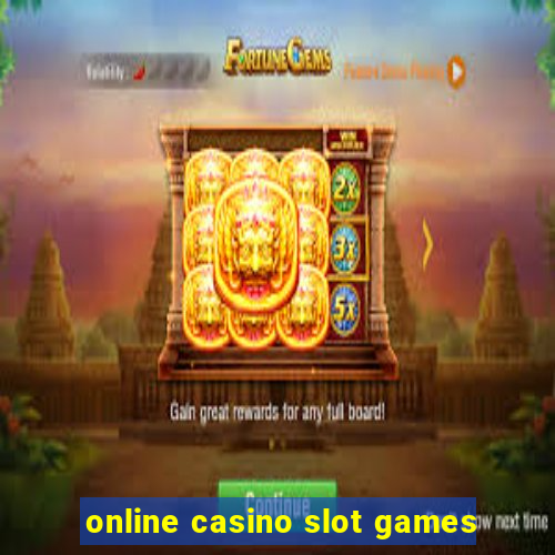 online casino slot games