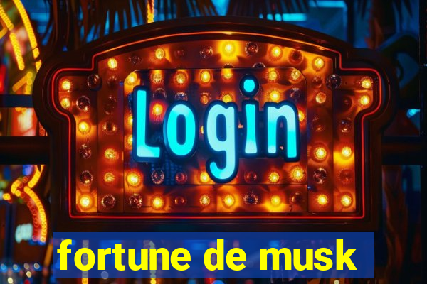 fortune de musk