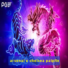 arsenal x chelsea palpite