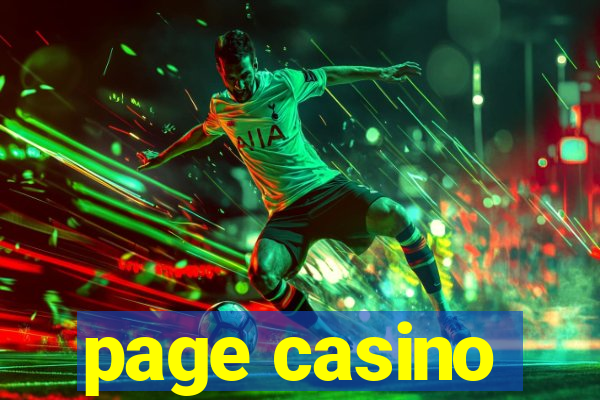 page casino