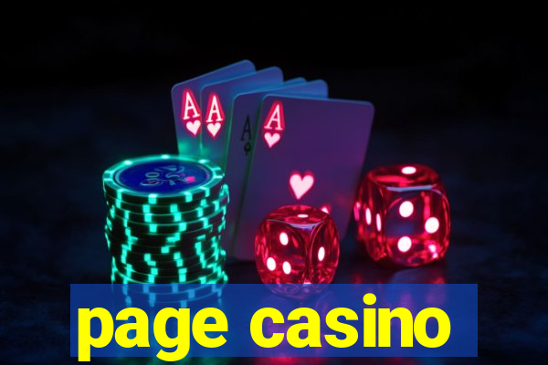 page casino