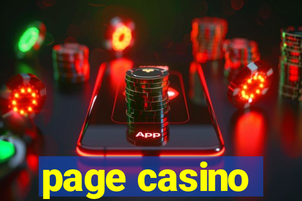 page casino