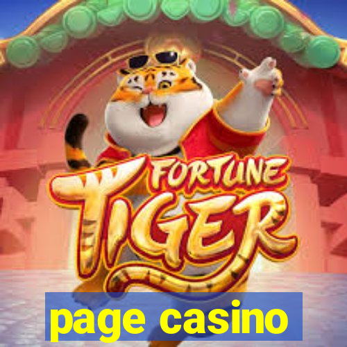 page casino