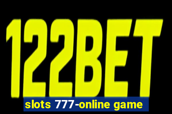 slots 777-online game