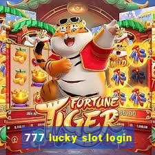 777 lucky slot login