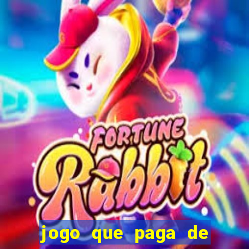 jogo que paga de verdade pelo pix