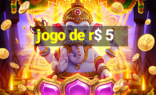 jogo de r$ 5