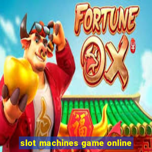 slot machines game online