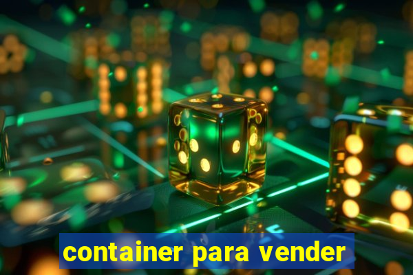 container para vender