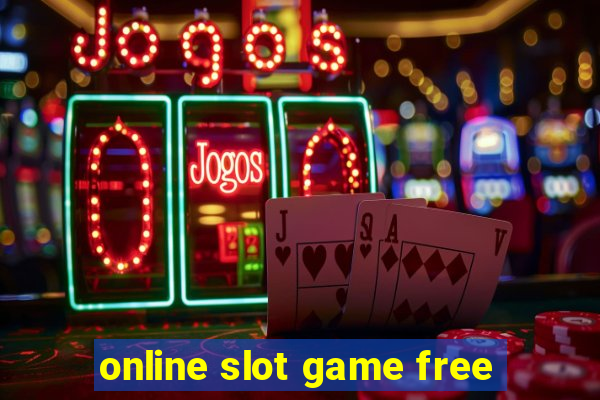 online slot game free