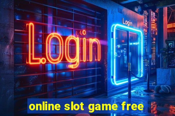 online slot game free