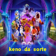 keno da sorte resultado de hoje