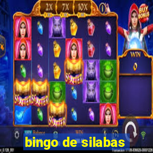 bingo de silabas