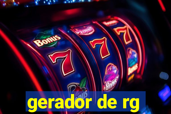 gerador de rg