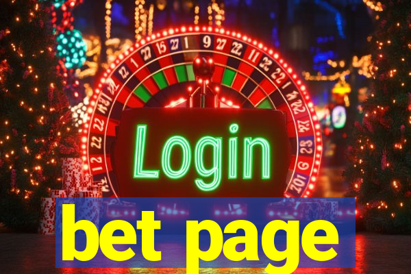 bet page