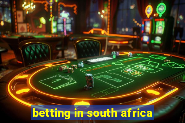 betting in south africa