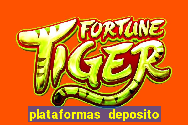 plataformas deposito 1 real